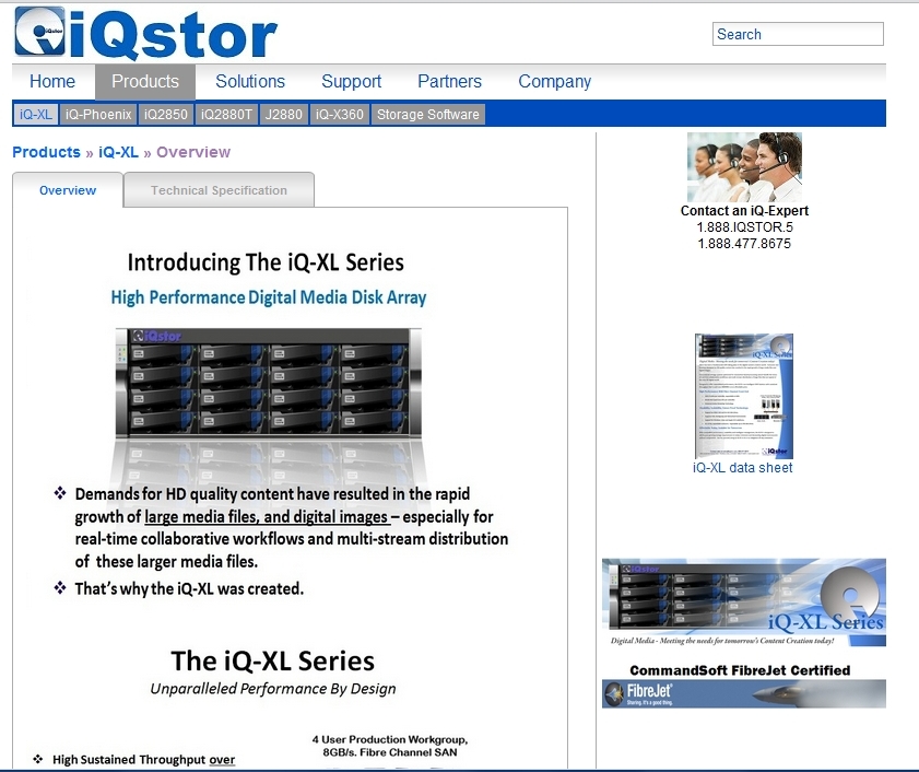 iQ-XL Marketing Graphics